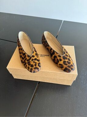 Leopard Le Monde Beryl Flats - Size 37